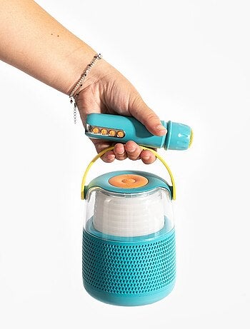 Enceinte Bluetooth KS-80 - Karaoke avec Micro Sans Fil et changeurs de voix - MOB