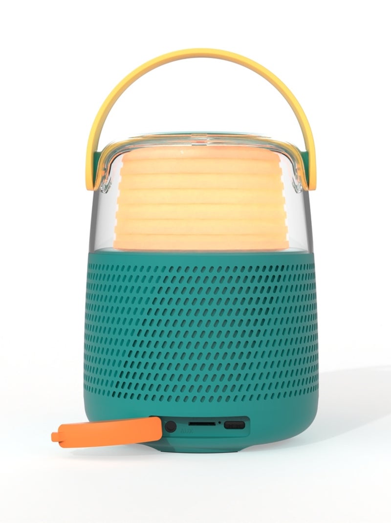 Enceinte Bluetooth KS-80 - Karaoke avec Micro Sans Fil et changeurs de voix - MOB Bleu Multicolore - Kiabi