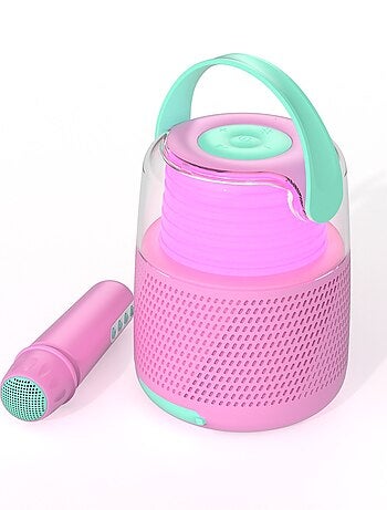 Enceinte Bluetooth KS-80 - Karaoke avec Micro Sans Fil et changeurs de voix - MOB
