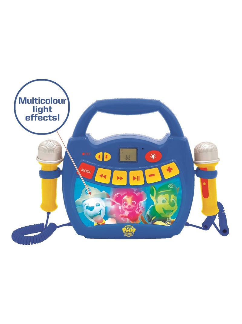 Enceinte Bluetooth La Pat’ Patrouille avec micros Bleu - Kiabi