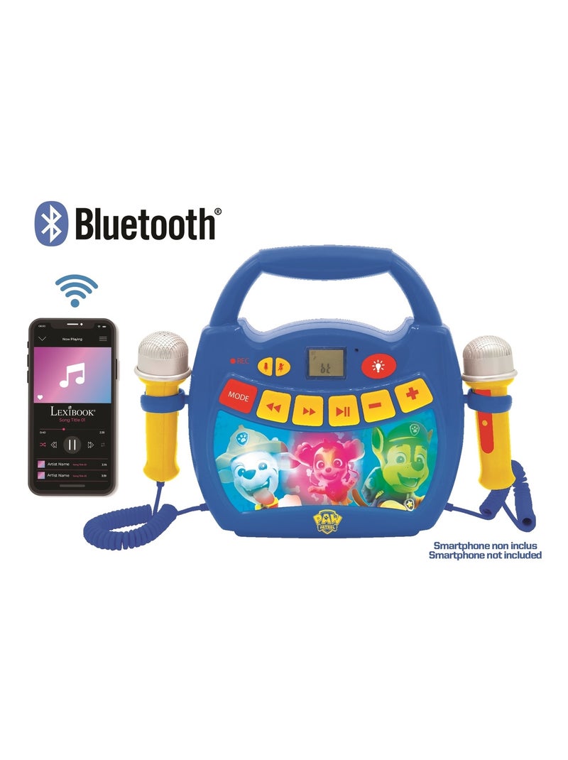 Enceinte Bluetooth La Pat’ Patrouille avec micros Bleu - Kiabi