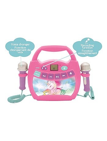 Enceinte Bluetooth Licorne avec Micros