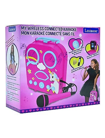 Enceinte Bluetooth licorne avec micros