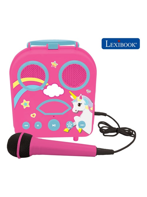 Enceinte Bluetooth licorne avec micros - Kiabi