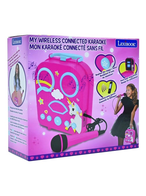 Enceinte Bluetooth licorne avec micros - Kiabi