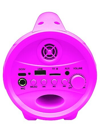 Enceinte Bluetooth Lumineuse avec Micro Barbie