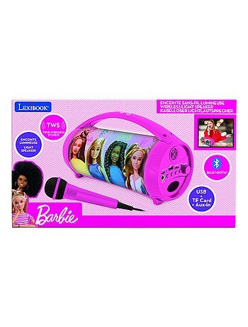 Enceinte Bluetooth Lumineuse avec Micro Barbie