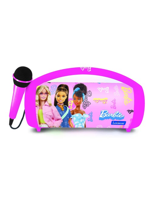Enceinte Bluetooth Lumineuse avec Micro Barbie - Kiabi