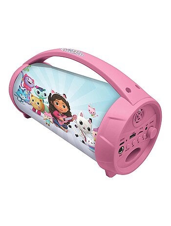 Enceinte Bluetooth Lumineuse avec Micro Gabby et la Maison Magique