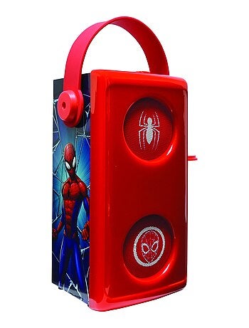 Enceinte Bluetooth lumineuse avec micro Spiderman