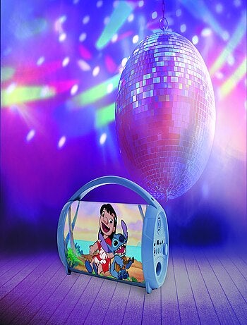 Enceinte Bluetooth Lumineuse avec Micro Stitch