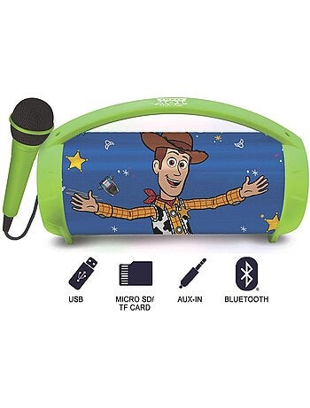 Enceinte Bluetooth Lumineuse avec Micro Toy Story