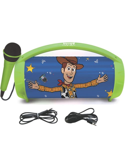 Enceinte Bluetooth Lumineuse avec Micro Toy Story - Kiabi Enceinte Bluetooth Lumineuse avec Micro Toy Story - Kiabi