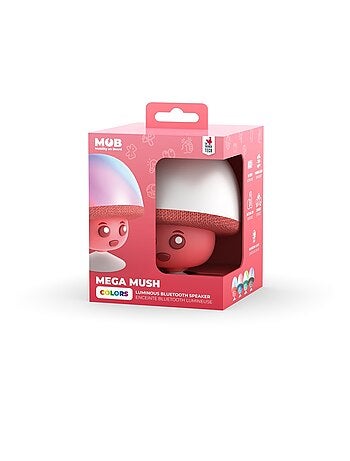 Enceinte Bluetooth Mega Mush – Mini Champignon 3W avec Lumières LED & Ventouse - MOB