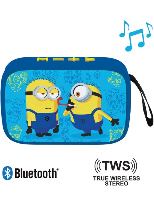 Enceinte bluetooth® minions – petit format - Kiabi Enceinte bluetooth® minions – petit format - Kiabi