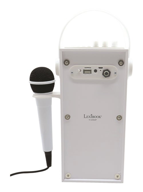 Enceinte Bluetooth portable avec micro et effets lumineux iParty - Kiabi