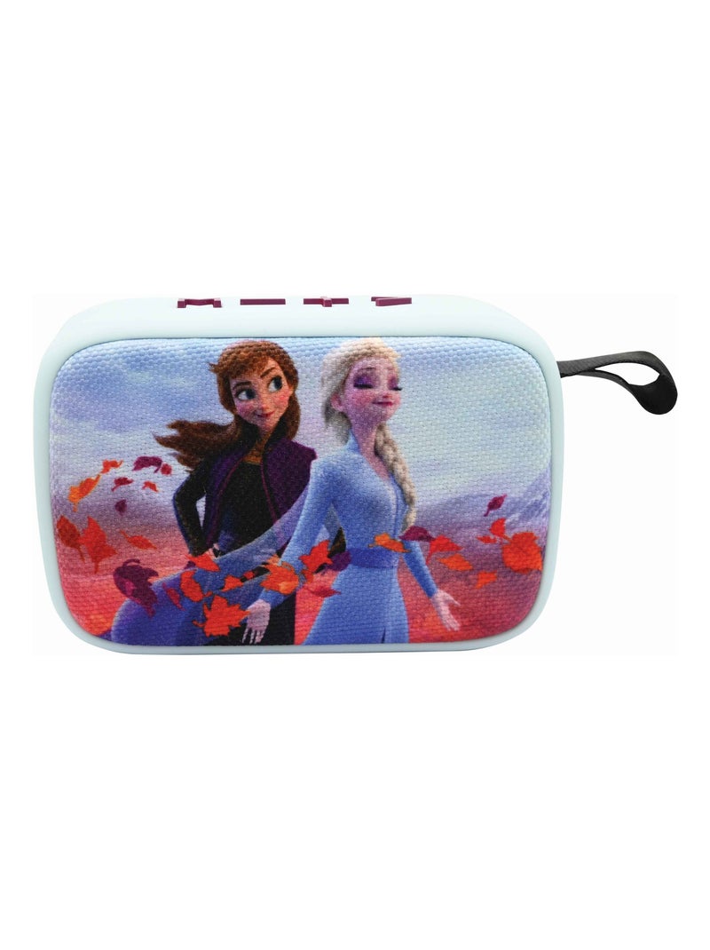 Enceinte Bluetooth portable Disney La Reine des Neiges Bleu - Kiabi