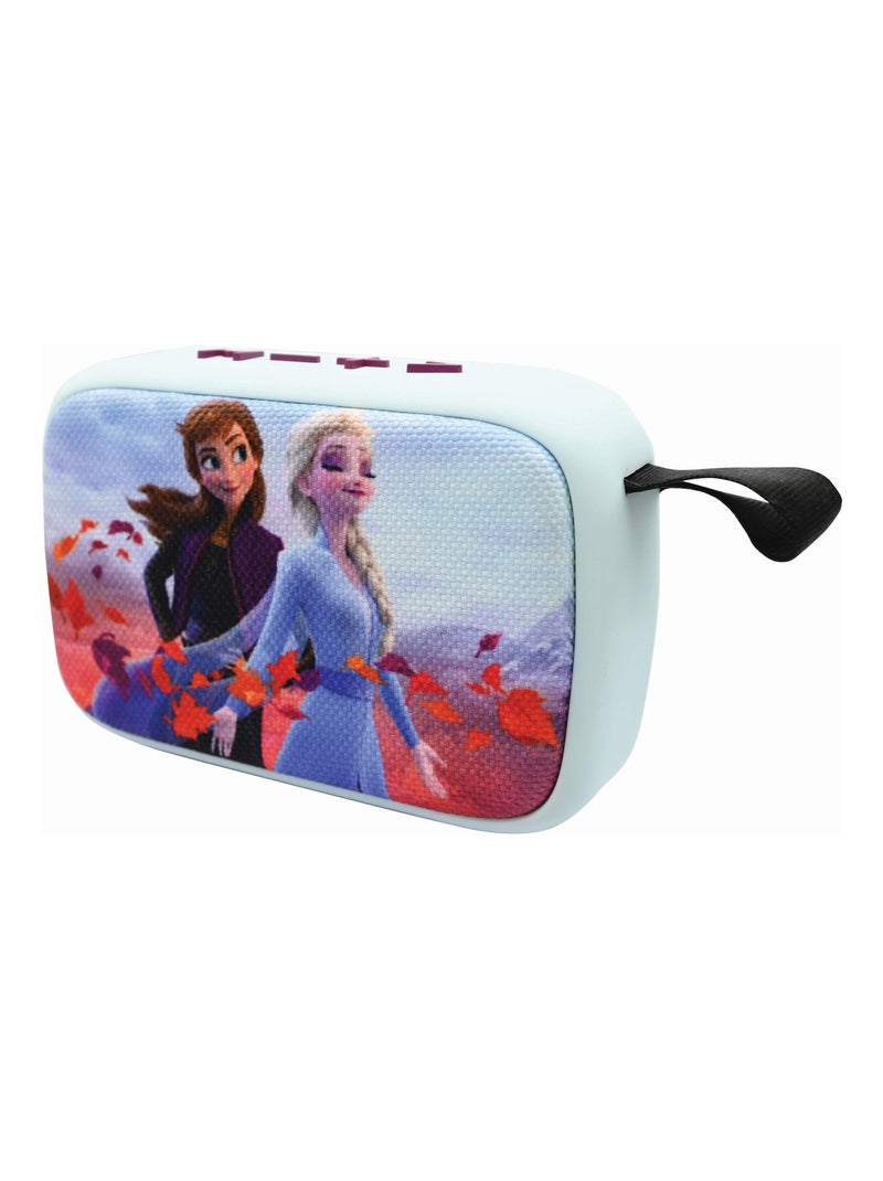 Enceinte Bluetooth portable Disney La Reine des Neiges Bleu - Kiabi