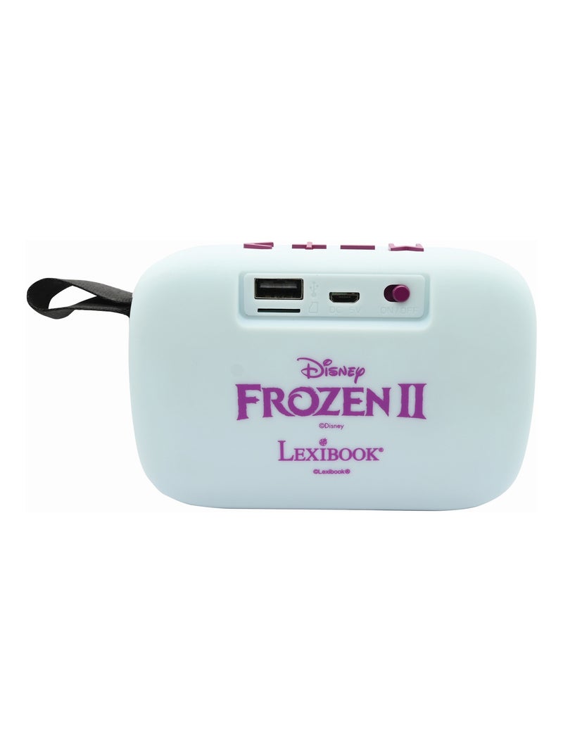 Enceinte Bluetooth portable Disney La Reine des Neiges Bleu - Kiabi