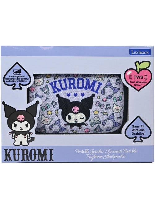 Enceinte bluetooth portable kuromi - Kiabi