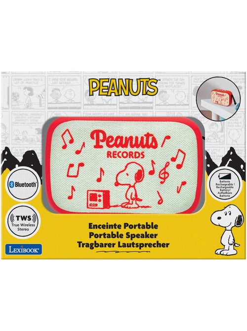 Enceinte bluetooth portable snoopy - Kiabi