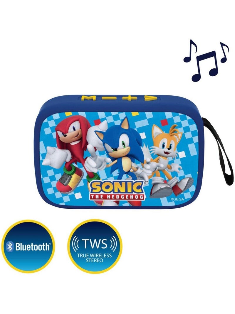 Enceinte Bluetooth portable Sonic Bleu - Kiabi