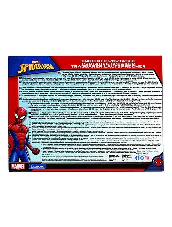 Enceinte Bluetooth portable Spider-Man