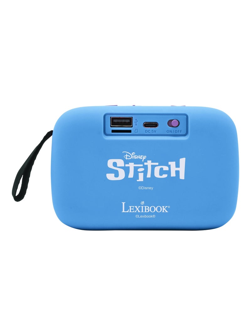 Enceinte Bluetooth portable Stitch Bleu - Kiabi