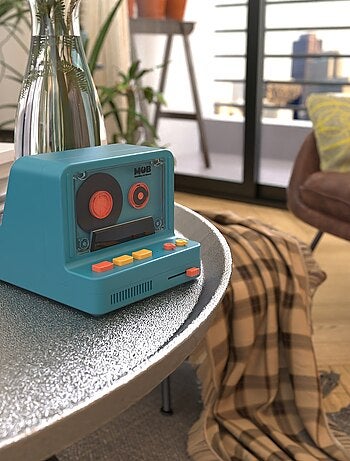 Enceinte Bluetooth Rétro RS-80 - Design Années 80 - Son Puissant 5W - Autonomie 12h - MOB