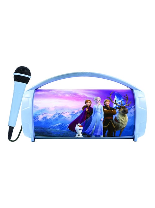 Enceinte Bluetooth Sans-Fil Lumineuse avec Micro La Reine des Neiges - Kiabi