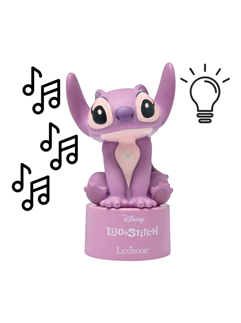 Enceinte Bluetooth veilleuse Angel Rose - Kiabi