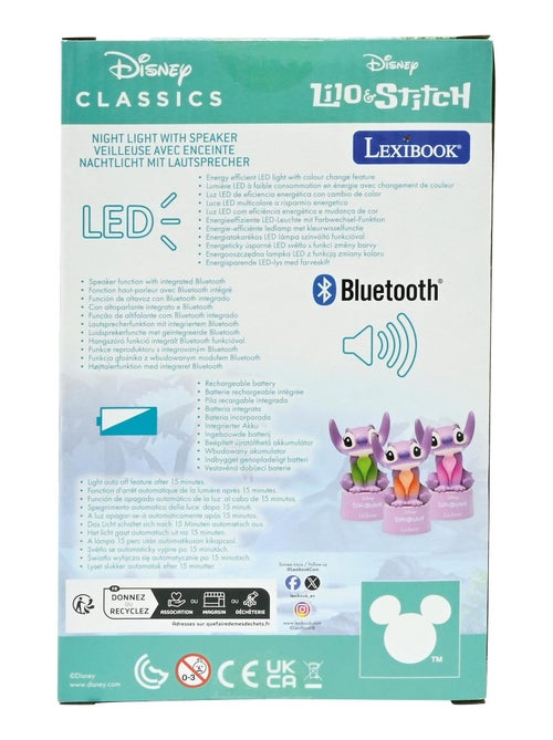 Enceinte Bluetooth veilleuse Angel - Kiabi