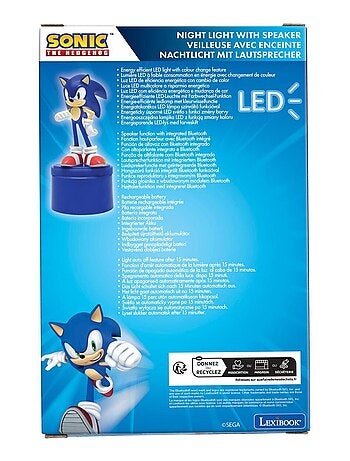 Enceinte Bluetooth veilleuse Sonic
