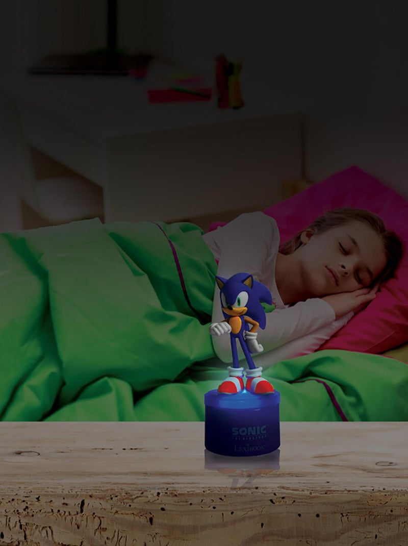 Enceinte Bluetooth veilleuse Sonic Bleu - Kiabi