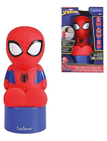 Enceinte Bluetooth veilleuse Spiderman