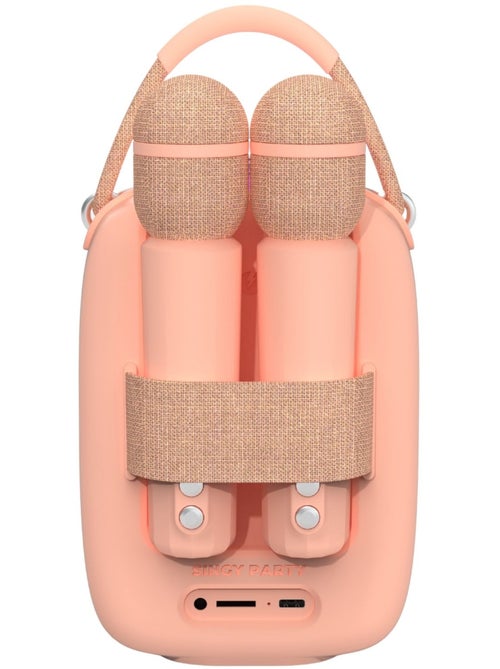Enceinte & Karaoké Lumineuse - SINGY PARTY ROSE - Kiabi