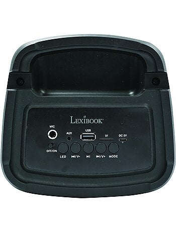 Enceinte Taille Medium Bluetooth® lumineuse effet flammes multicolores avec micro