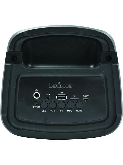 Enceinte Taille Medium Bluetooth® lumineuse effet flammes multicolores avec micro - Kiabi