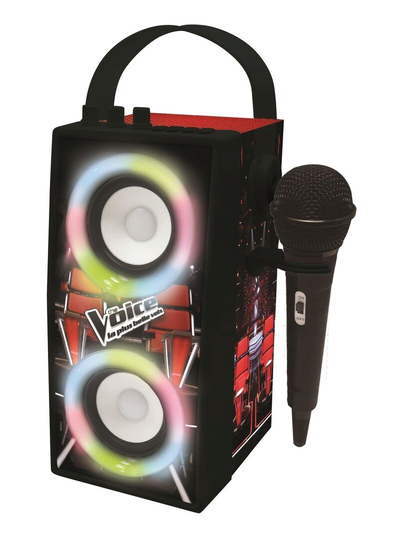 Enceinte Tendance Bluetooth® Portable Avec Micro Et Effets Lumineux The Voice N/A - Kiabi