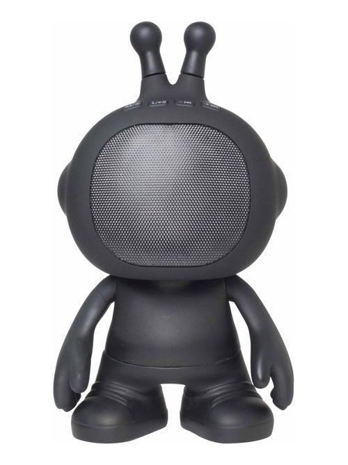 Enceinte Tws/stéréo En Forme De Robot Avec Effets Lumineux, Finition Rubber - Kiabi