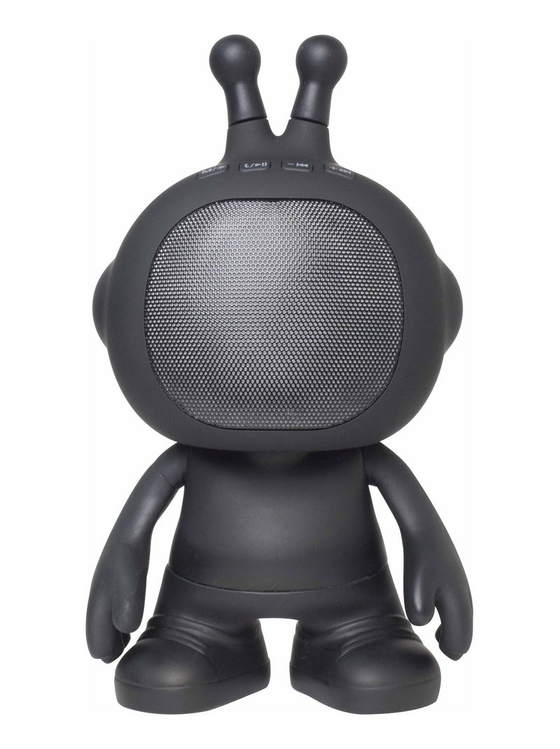 Enceinte Tws/stéréo En Forme De Robot Avec Effets Lumineux, Finition Rubber N/A - Kiabi