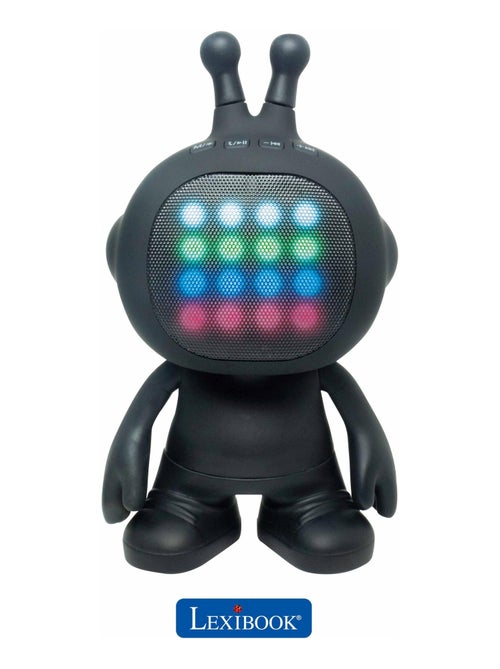 Enceinte Tws/stéréo En Forme De Robot Avec Effets Lumineux, Finition Rubber - Kiabi