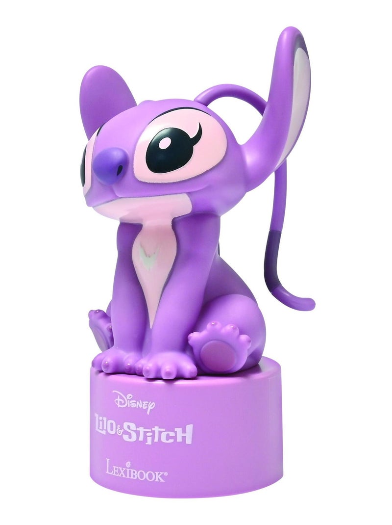 Enceinte veilleuse avec haut-parleur - Angel - Stitch Rose Rose - Kiabi