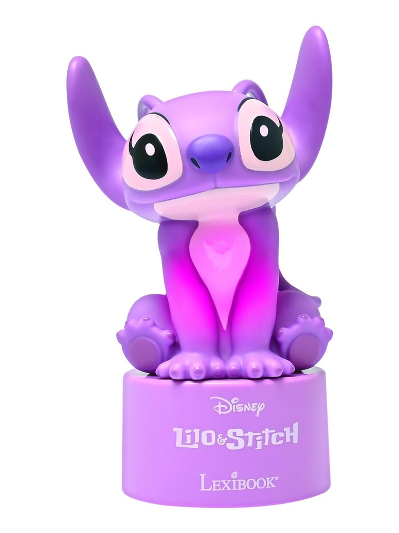 Enceinte veilleuse avec haut-parleur - Angel - Stitch Rose Rose - Kiabi