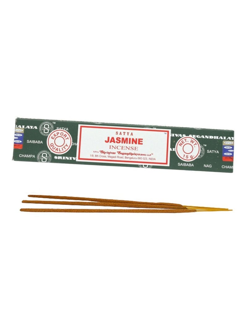 Encens Nag Champa Jasmin - 15 grammes environ 15 Bâtonnets Marron - Kiabi