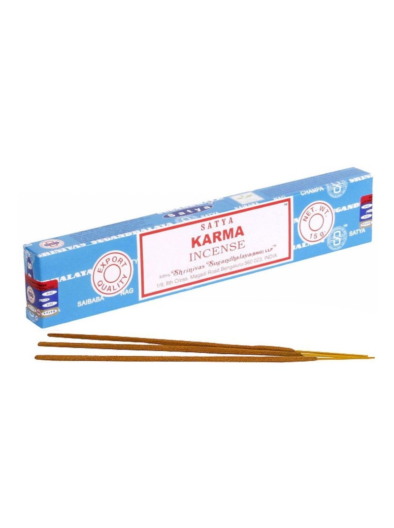 Encens Nag Champa Karma - 15 grammes environ 15 Bâtonnets Marron - Kiabi