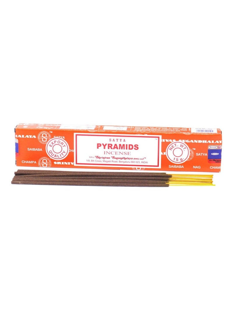 Encens Satya Pyramids - 15 grammes  environ 15 Bâtonnets Marron - Kiabi