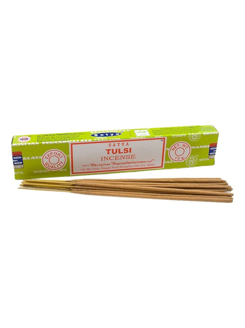 Encens Satya Tulsi - 15 grammes environ 15 Bâtonnets Marron - Kiabi