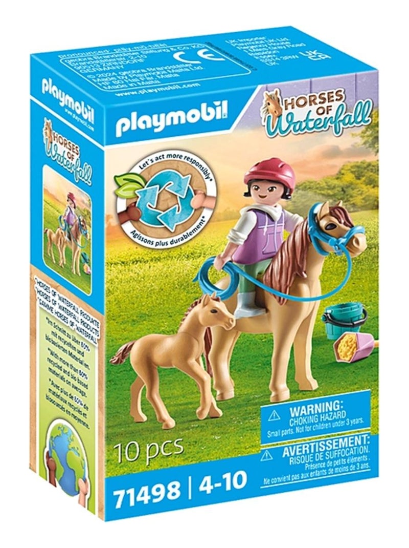 Enfant avec poneys N/A - Kiabi