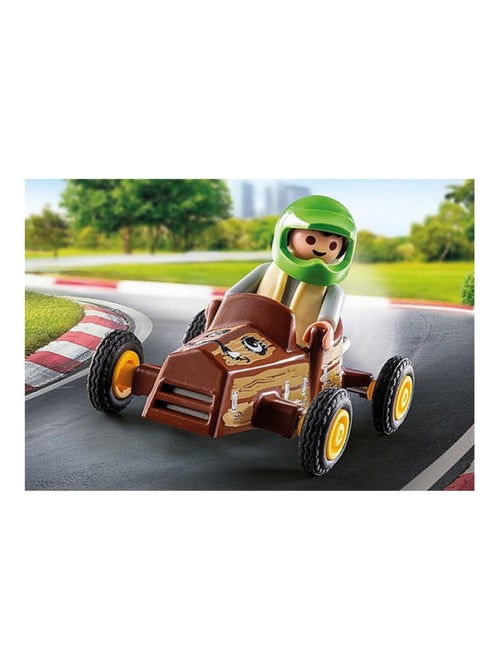 Enfant avec Voiture de Karting - Kiabi